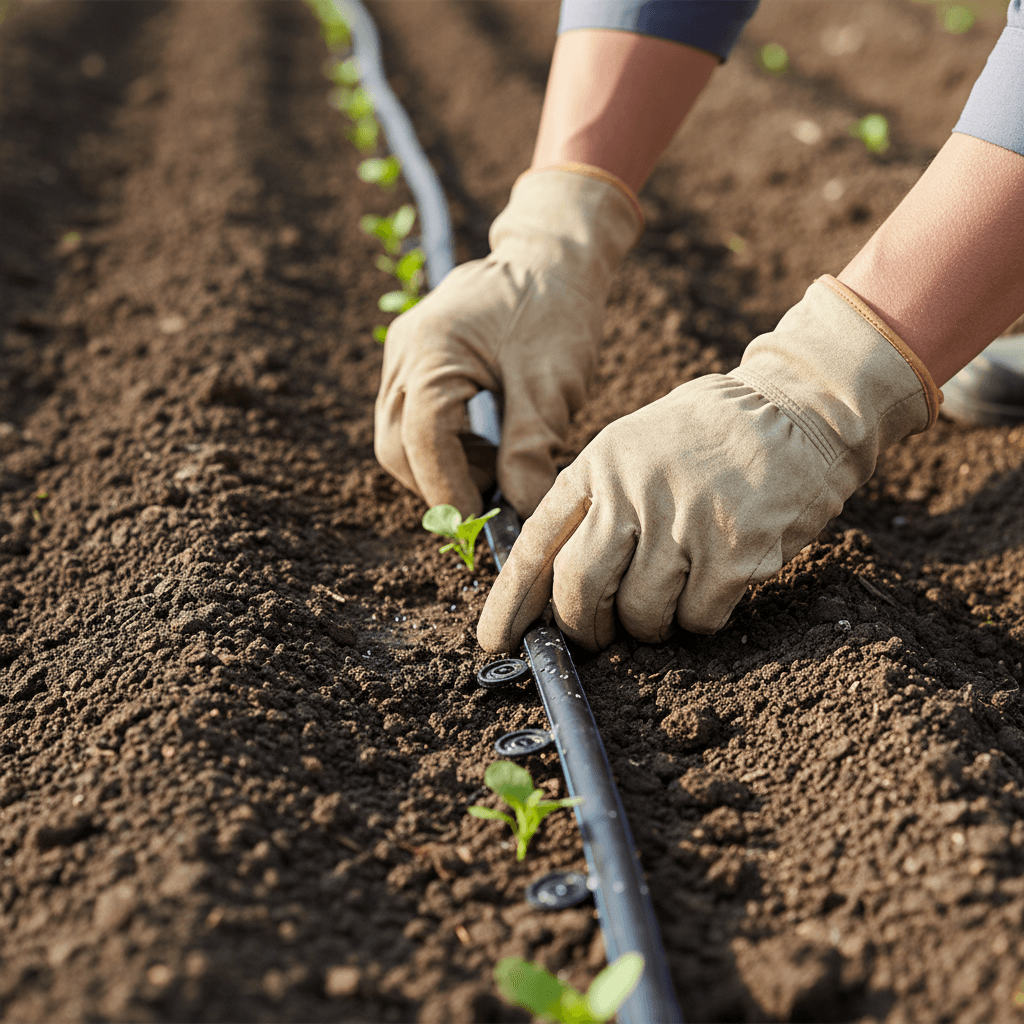 Irrigation system installation and components